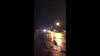 Big police chase in Finland - two officers injured in a crash - 2020 - Finnish police responding