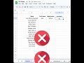 Split Names in Google Sheets | Easy Split Formula 😎 🔥 #googlesheets #exceltips