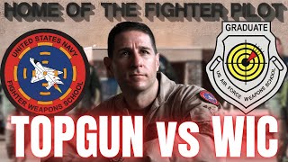 Whats The Difference? Navy Topgun Vs. Air Force Weapons School Wic