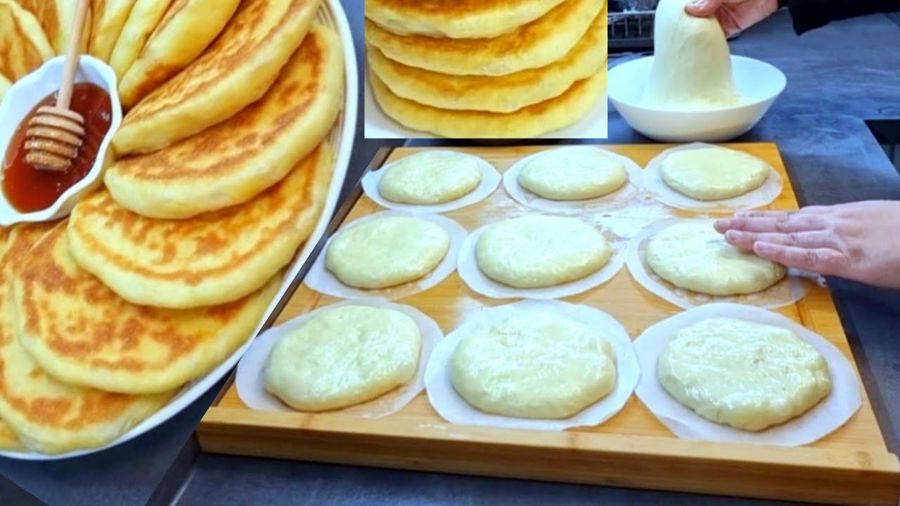 👌من اروع ماجربت بدون دقيق ابيض وبدون زيوت صحيين افضل من سفنج والشيار فطائر المقلاة باسهل واسرع طريقة