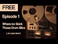 How to Mic Drums for Thick, Fat Vibe - Ridin' the Mix Buss