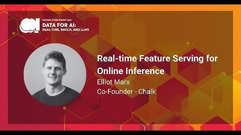 Chalk - Real-time Feature Serving for Online Inference