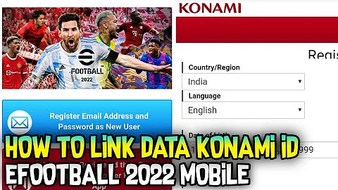 Comment ouvrir un compte Konami ?