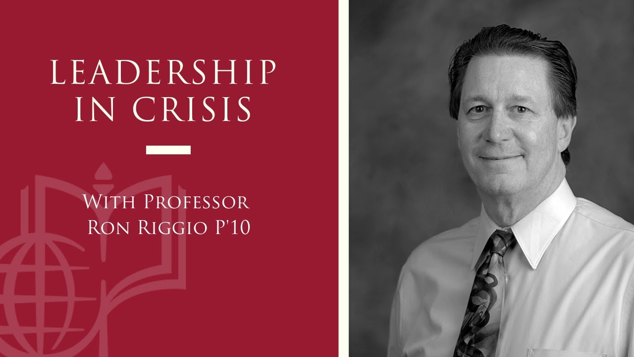 Crisis Leadership: Lessons From a Global Pandemic - YouTube