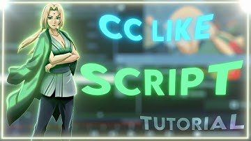Color Correction cc Like @ScriptAmv | Node video Tutorial