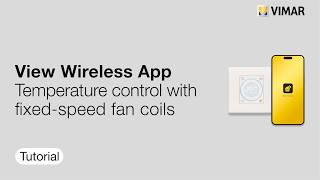 View Wireless App - Temperature control with fixed-speed fan coils screenshot 2