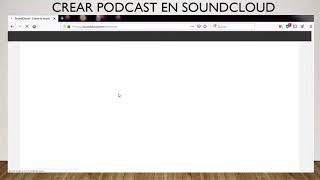 Crear podcast en soundcloud
