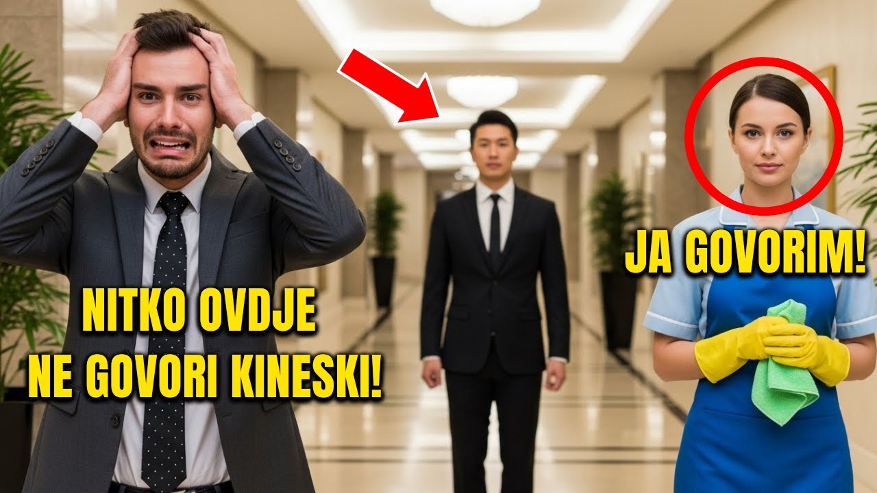 U hotelu je DIREKTOR paničario zbog kineskog milijunaša — dok SIROMAŠNA ČISTAČICA nije progovorila