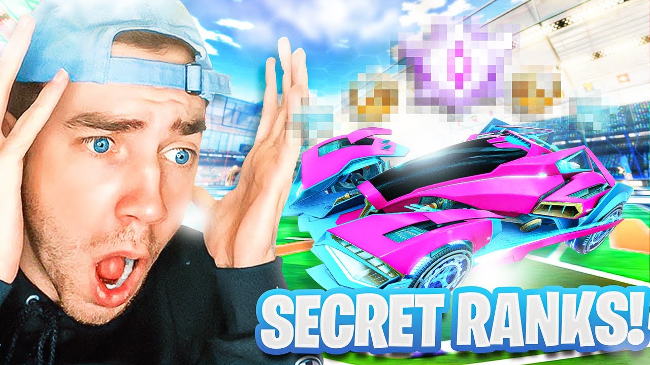 PLAYING AGAINST SECRET RANKS IN ROCKET LEAGUE (GONE WRONG)😱 | Rocket League