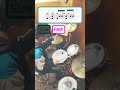Drum Groove | Paradiddle | Ride | Rudiments #drums #drumming #drumlessons