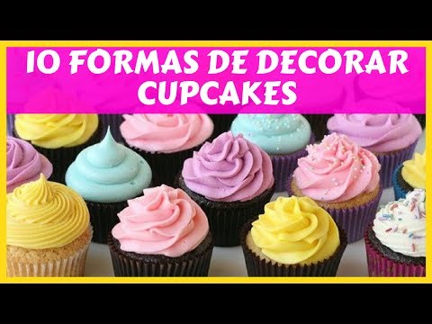 Vídeo: Como Decorar Um Cupcake