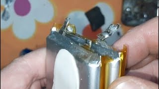Отломался плюс аккумулятора. Как припаять алюминий. Павербанк. Power bank. 2023.