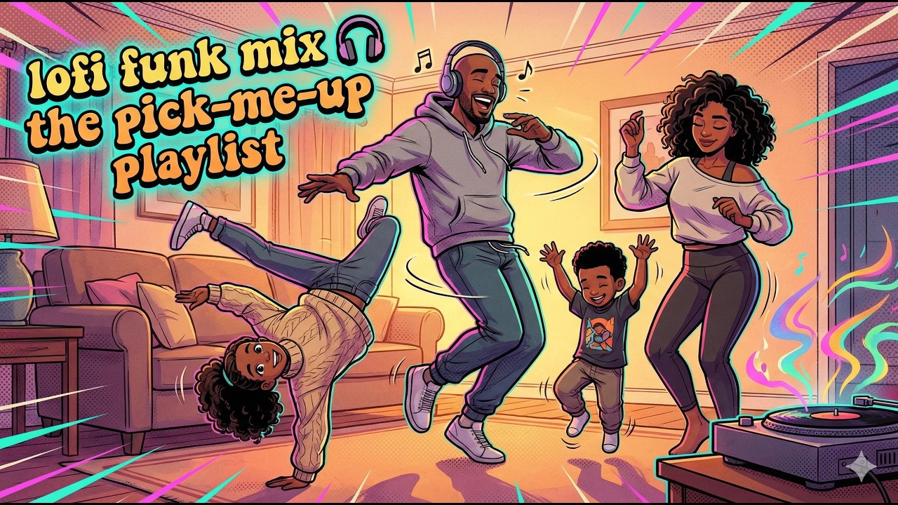 Lofi Funk Vibes 🎶 | Homework, Pick-Me-Up & Afternoon Focus | Lofi Fam