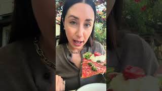 We enjoyed an early bird dinner the skinny margherita and sweet + spicy #pizzareview #lagunabeach