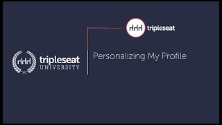 Personalizing My Profile (Level 1) - TSU