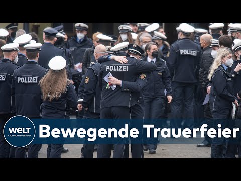 TRAUER NACH DOPPELMORD: Polizisten in Deutschland gedenkt mit Schweigeminute ermordeten Kollegen