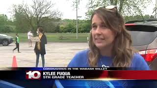 Dixie Bee 5th-graders take part in drive-thru graduation