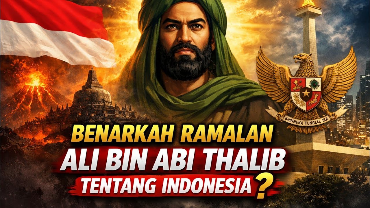 Cahaya Timur 2026: Misteri Ramalan Ali bin Abi Thalib Tentang Indonesia & Kebangkitan Indonesia‼️