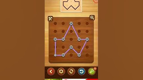 Line Puzzle:String Art. Spruce Level 11. Walkthrough