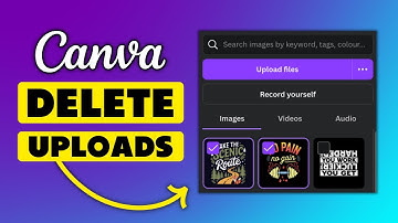 How to Delete Uploads in Canva