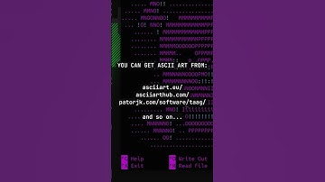 How To Add ASCII Art To Your Terminal