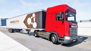 Euro Truck Suspension Test - BeamNG.Drive