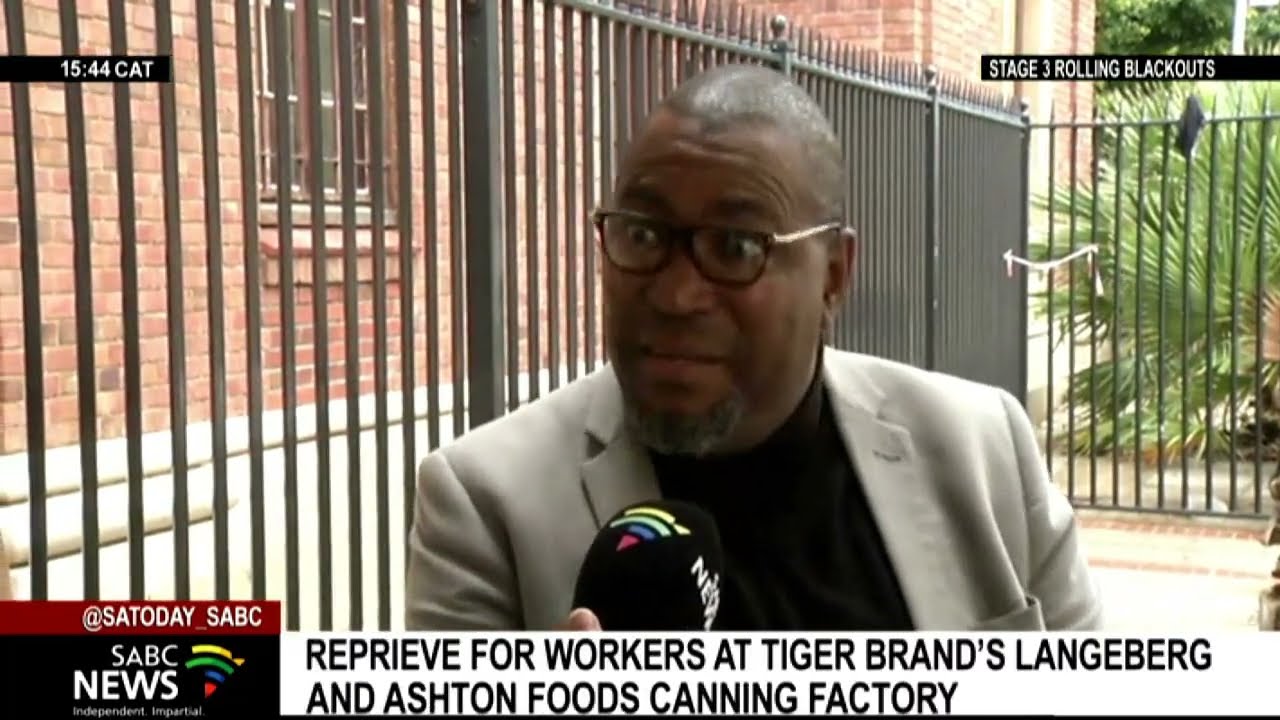 Workers at Tiger Brand's Langeberg and Ashton Foods given a temporary reprieve