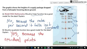 Model with Quadratic Functions Part 2