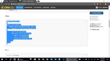Comment utiliser DMOJ - DARIJA-