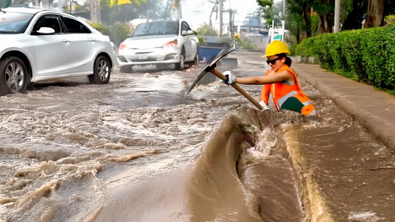 🚧💦 Flood Foes Beware Storm Drain Heroes Clearing Streets for the ...