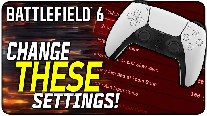 My Updated Controller Settings in BF6 After the Aim Assist Update!