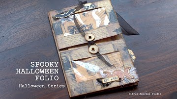 Spooky Halloween Folio - Halloween Series - Citrus Journal Studio