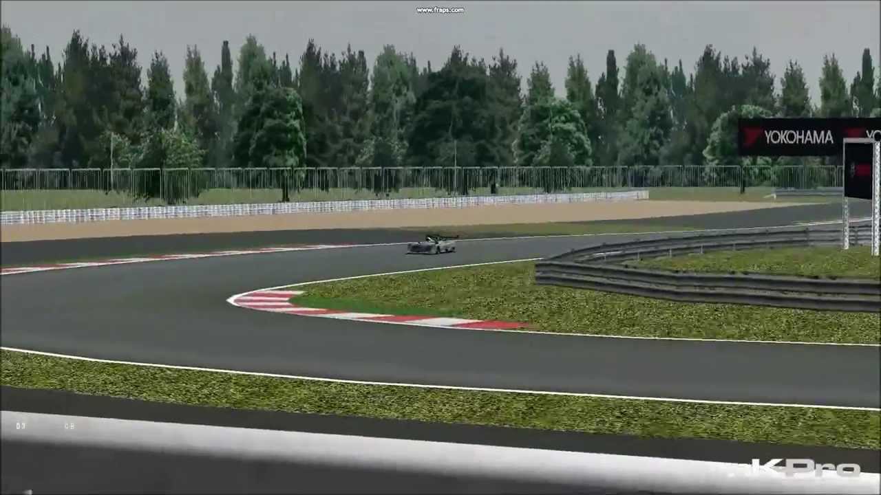 Moscow Raceway track for netKar PRO