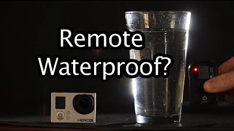 Is The GoPro Wi-Fi Remote Waterproof? GoPro Tip #117 | MicBergsma