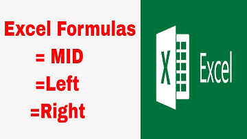 Part - 12 | MID LEFT RIGHT Formulas in Tamil |  Excel formula in Tamil MID RIGHT LEFT