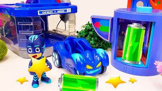 L'autolavaggio dei Super Pigiamini! Video per bambini. Storie per bambini dei PJ Masks in italiano