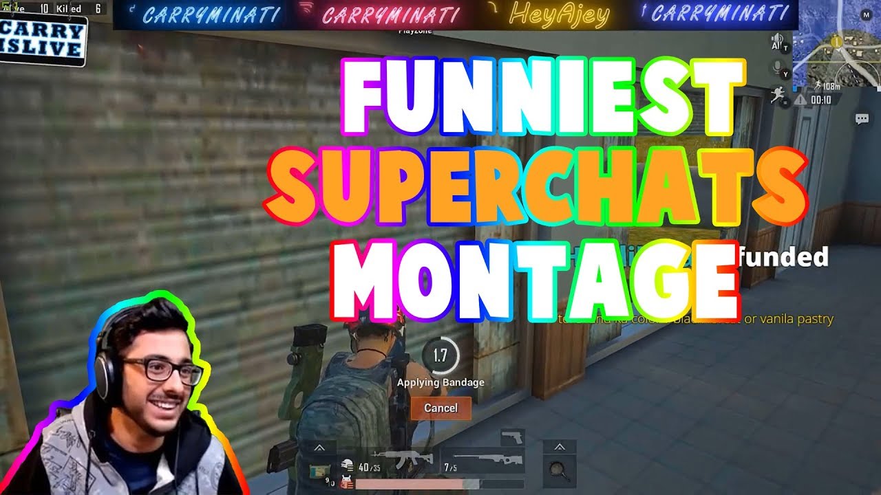 funniest superchat montage | carryislive | highlights