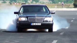 Mercedes W140 S700 AMG V12 exclusive (0-300km) РАЗГОН