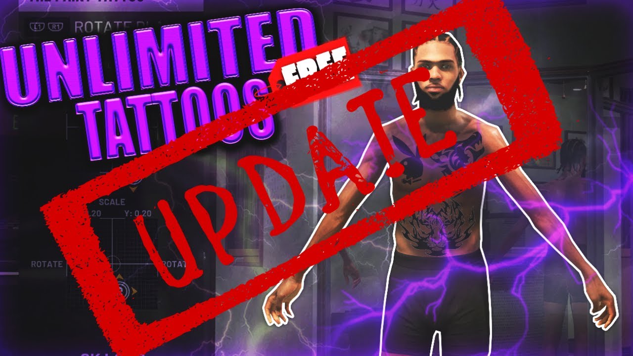 *UPDATED* TATTOO GLITCH NBA 2K21! GET UNLIMITED TATTOOS 100 FREE! FULL