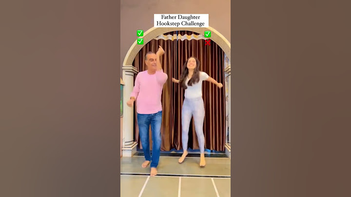 Bollywood Hookstep Challenge by Father and Daughter| #shorts #fatherdaughter #viral