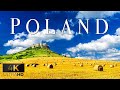 FLYING OVER POLAND (4K UHD) - Soothing Music With Stunning Beautiful Nature Film For Relaxation