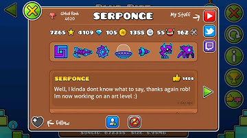 Geometry dash world episode 1 blue rift by serponge...