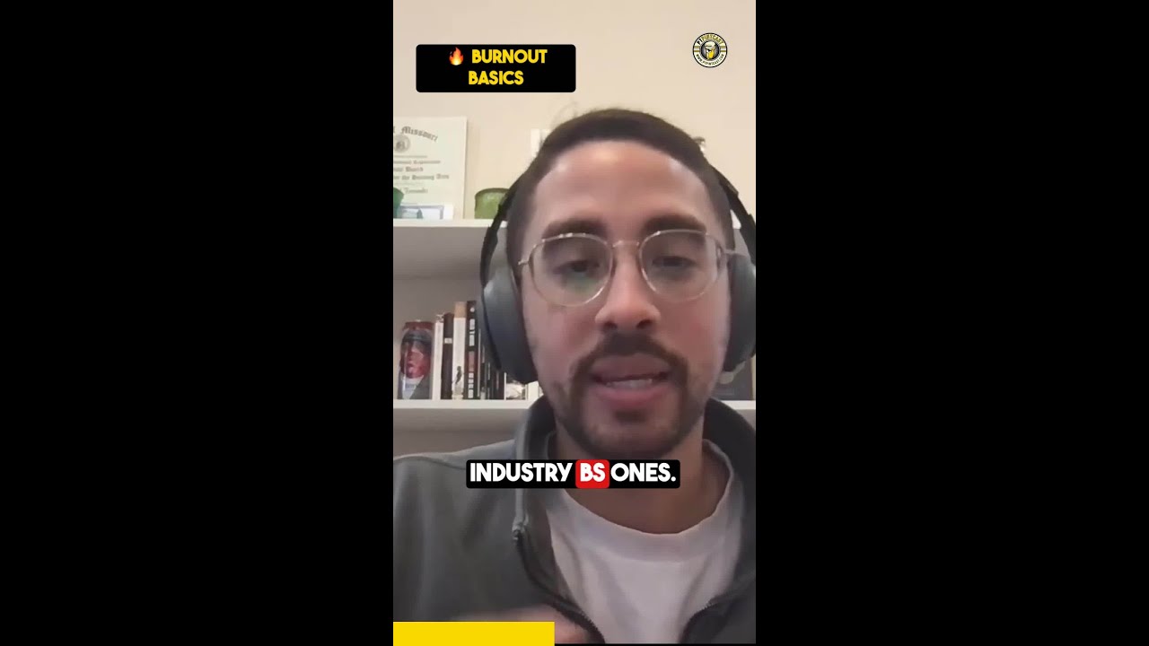 Avoid burnout and stress.