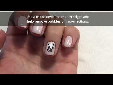 Video: How To Use Sliders For Nail Design