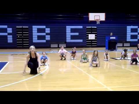 Abby dancing at Bluebelle Camp 2010