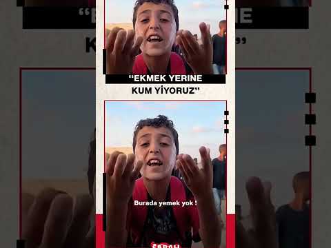 Sizi Allah'a şikayet Edeceğim, Çünkü; Ekmek yerine kum yiyoruz biz! 😓🌏🥖🥐