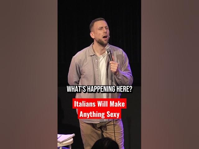 Italians Will Make Anything Sexy 🤌🇮🇹 #shorts #comedy #italian #rogierbak