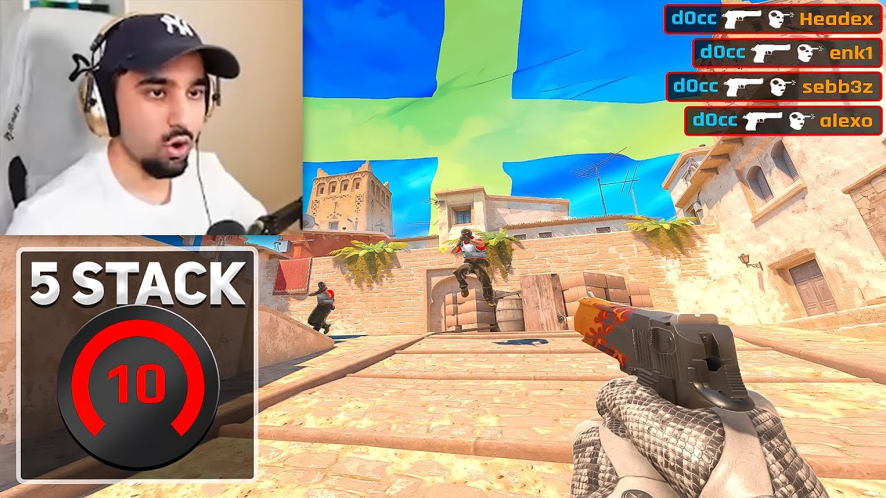 WE ALMOST THREW AGAINST THIS SWEDISH FACEIT STACK...