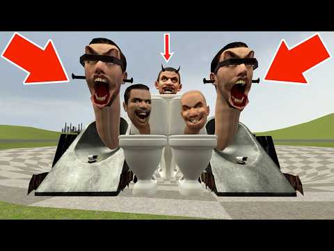 Spartan Kicking All New Skibidi Toilets Memes in the Giant Pit #341 - Garry's Mod