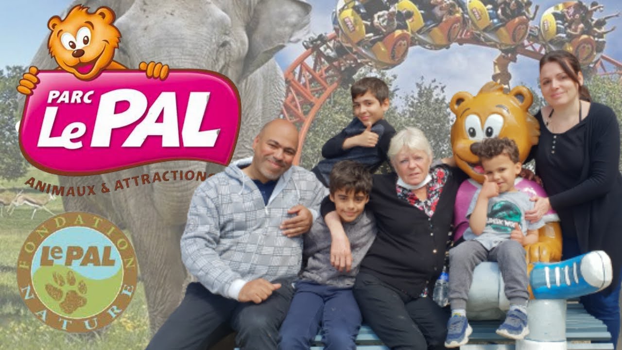 Journée dans le zoo et parc d'attractions  Le Pal (Auvergne) avec mamie 